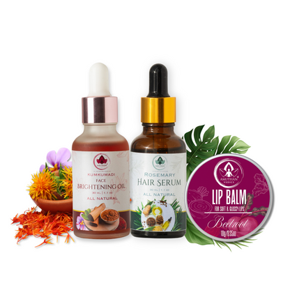 Best Seller Combo - Hair, Skin & Lip