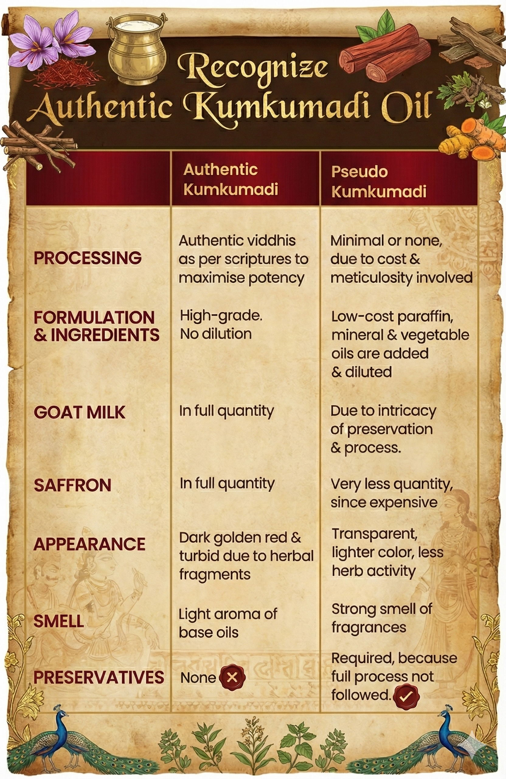 Kumkumadi Brightening oil