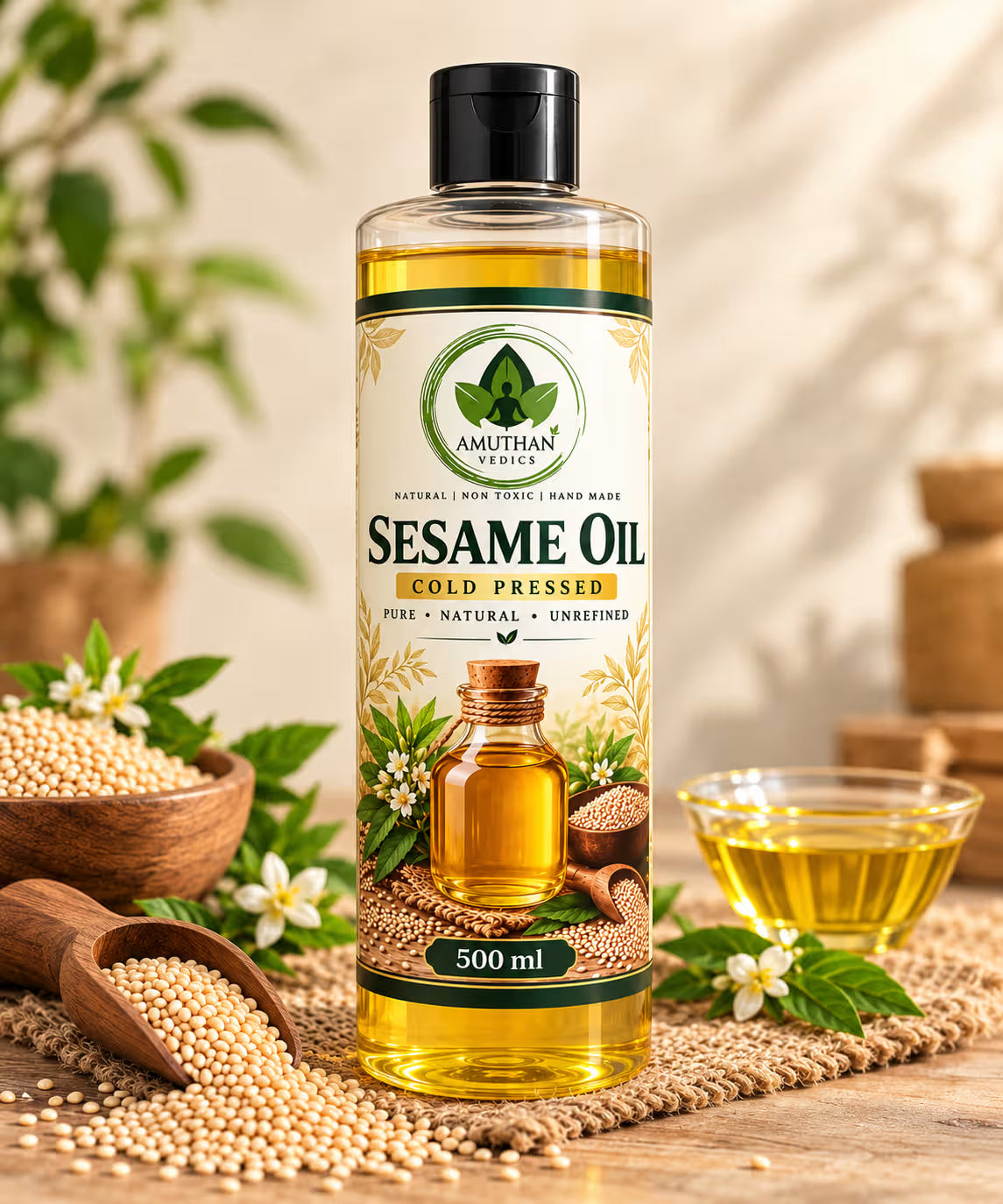 Amuthan Vedics Sesame oil